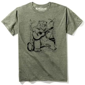 Acoustic Guitar Bear T-Shirt