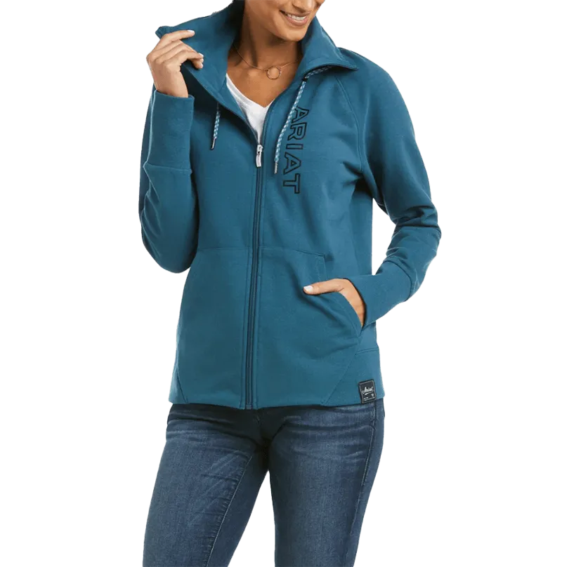 Ariat Women's Team Logo Full Zip Sweatshirt