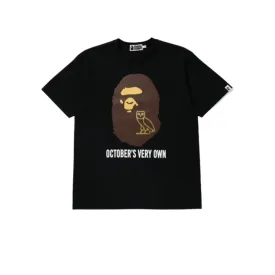 BAPE X OVO TEE BLACK