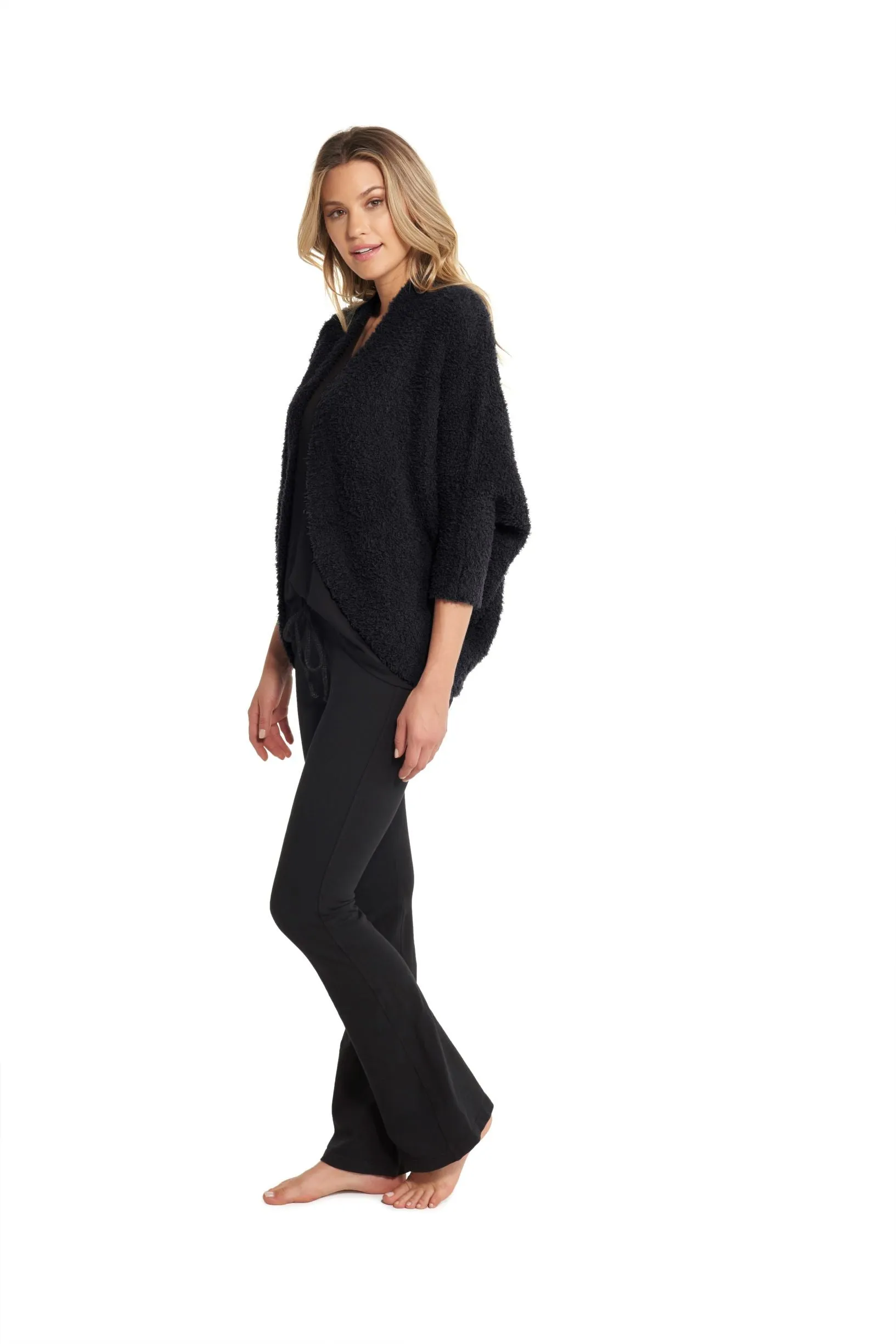 Barefoot Dreams - CozyChic Shrug in Black