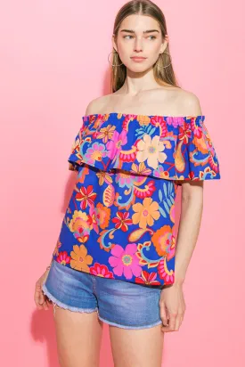 BELIEVE IN DESTINY POPLIN TOP