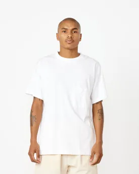 Big Pocket Tee in White