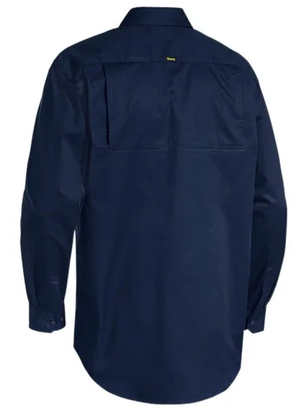 Bisley Closed Front Cool Lightweight Drill Shirt - Long Sleeve (BSC6820)