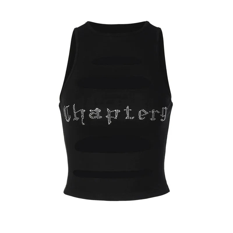 Chapter Embellished Crop Top