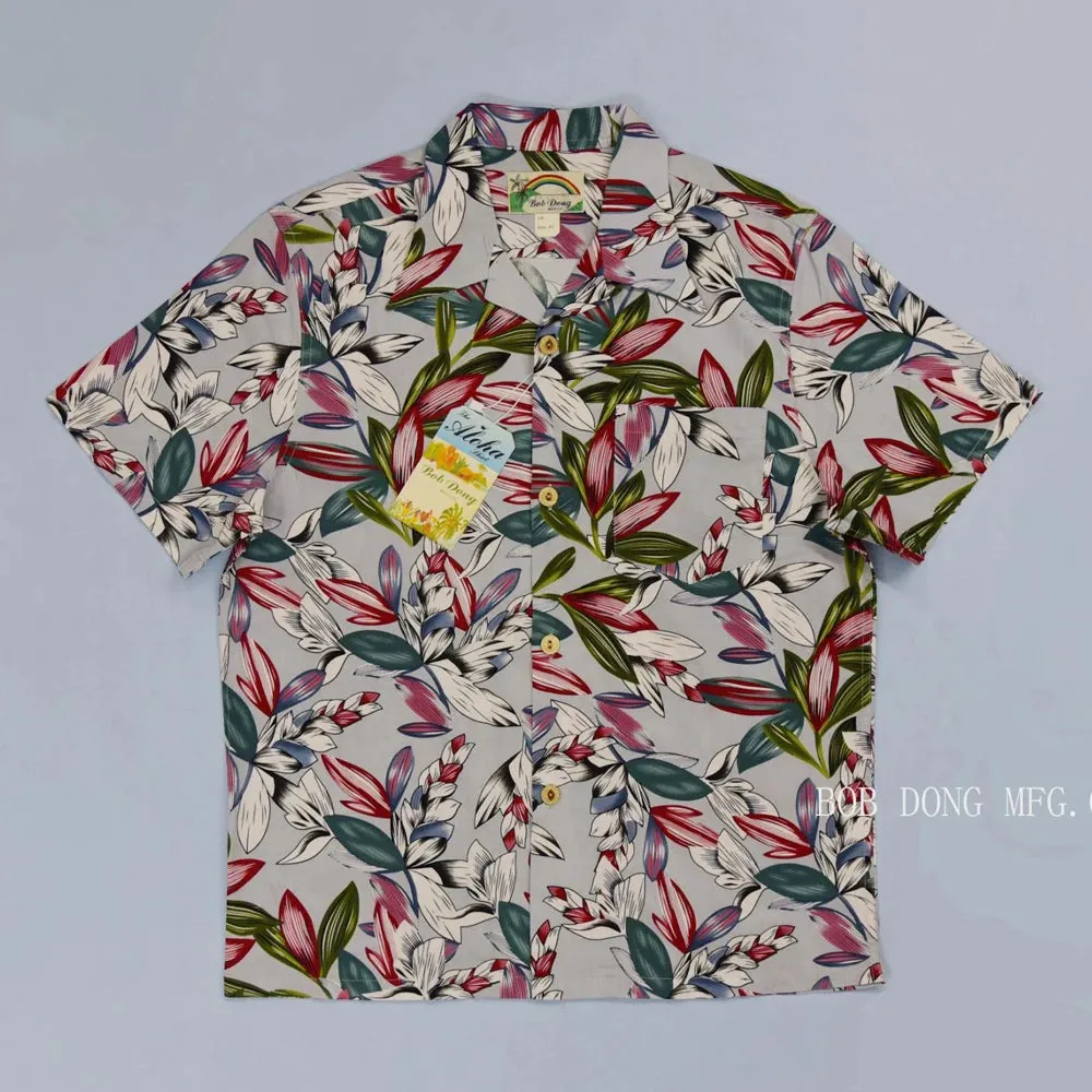 Floral Hawaiian Shirts Lightweight Short Sleeve Aloha Men's Party Camp Shirts