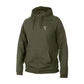 Fox Collection Lightweight Hoody Green/Silver Large