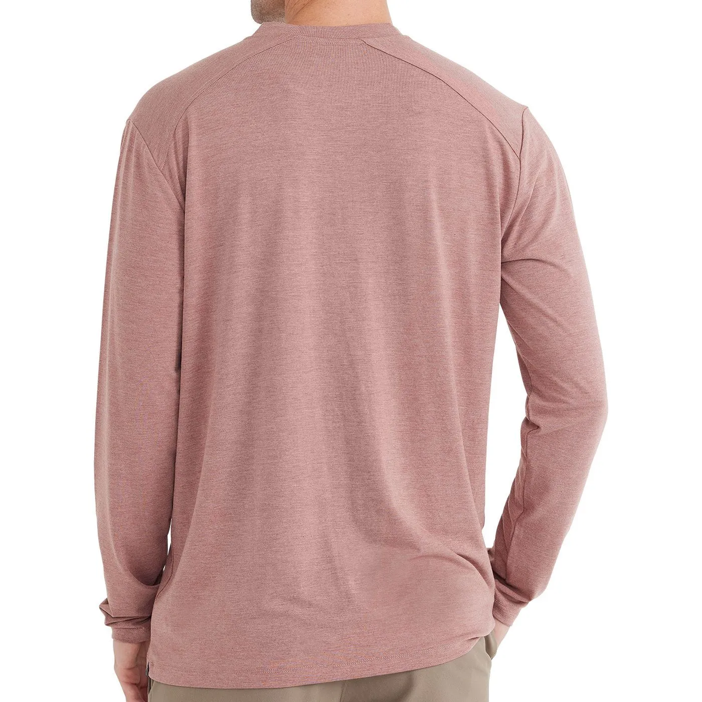 Free Fly Apparel Men's Bamboo Flex Long Sleeve Henley