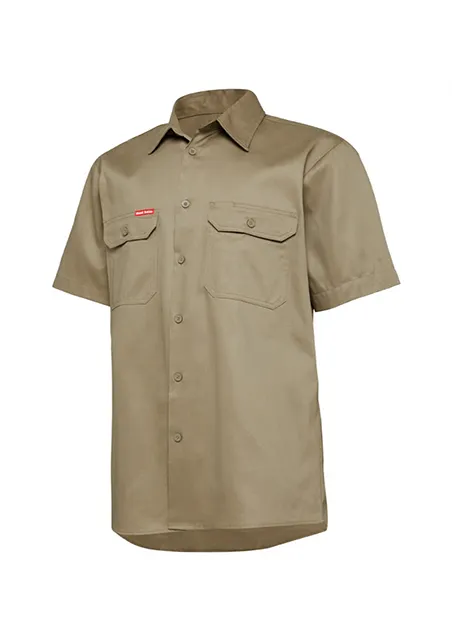 Hard Yakka Core Short Sleeve Lightweight Vented Cotton Shirt (Y04625)