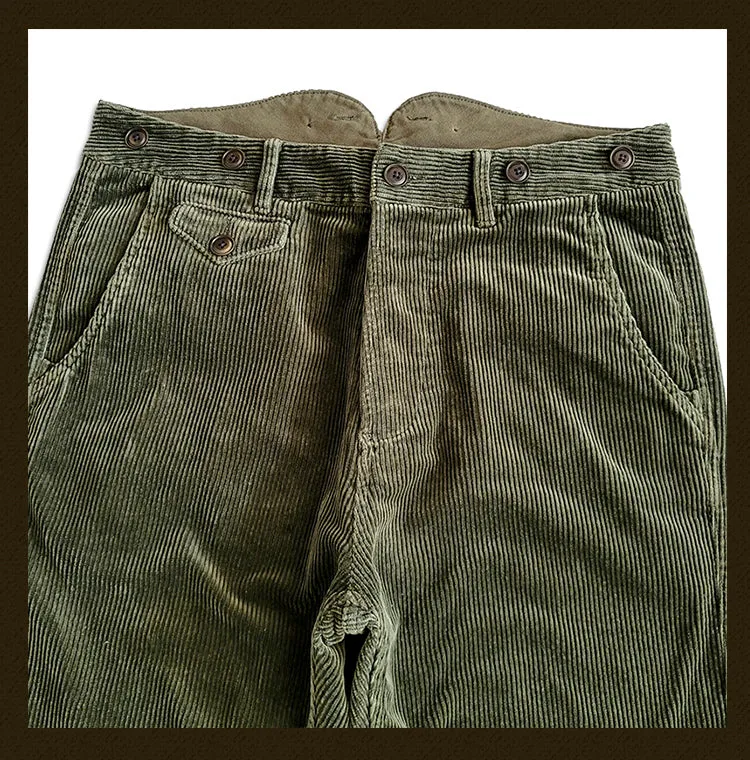 Men's Corduroy Straight  Pants