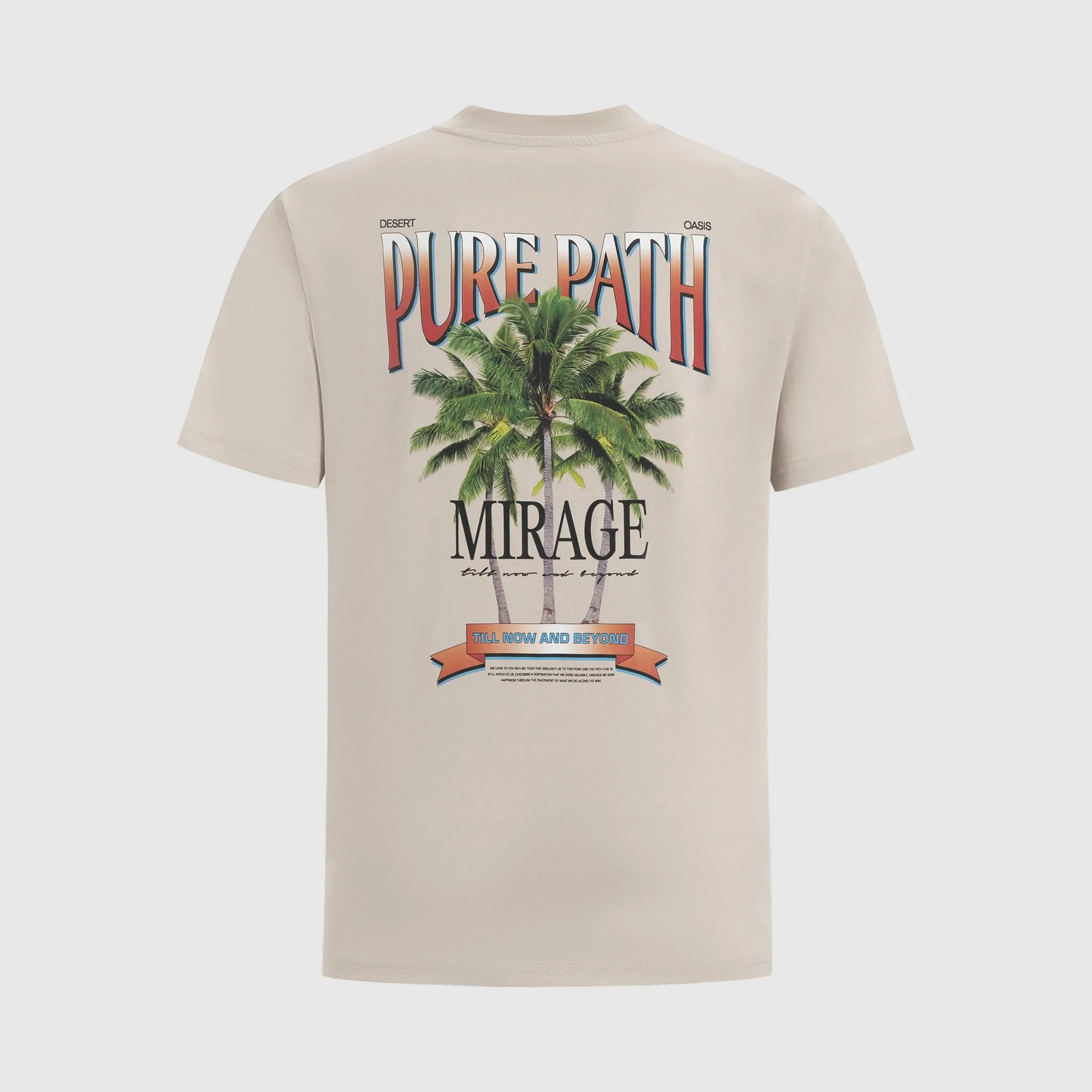 Mirage Print T-shirt | Sand