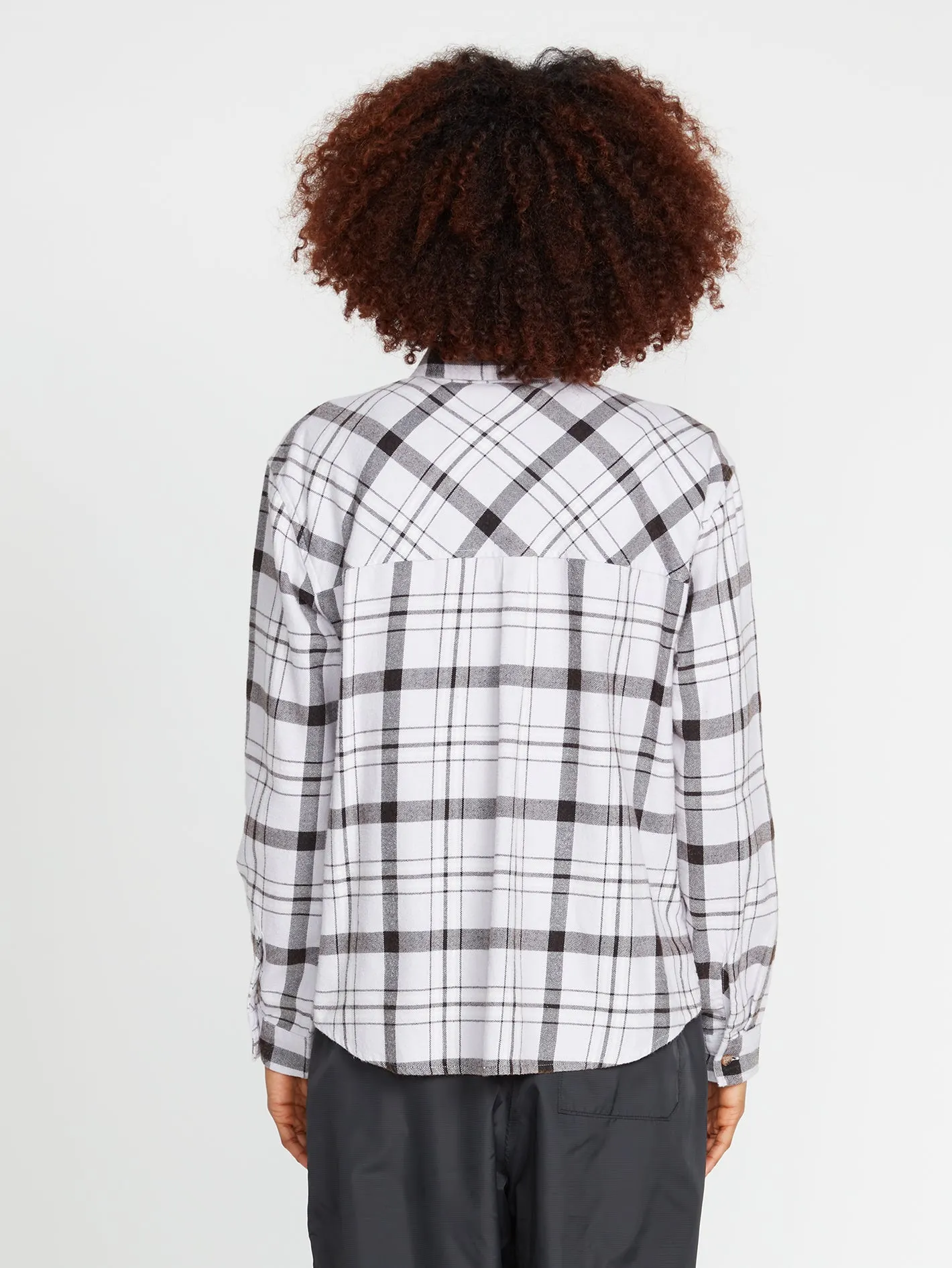 Plaid to Meet U Long Sleeve Flannel - Lavender