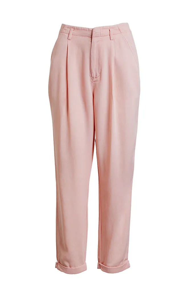 Rabens Saloner Abeline Tailored Pants in Pink