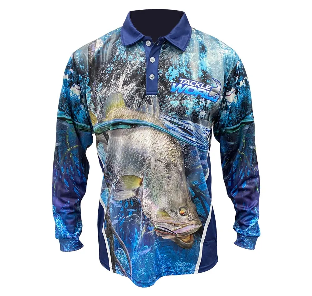 Tackle World Angler Series Barra V2 Adults Fishing Shirt