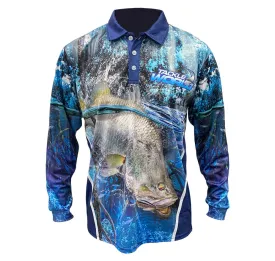 Tackle World Angler Series Barra V2 Adults Fishing Shirt