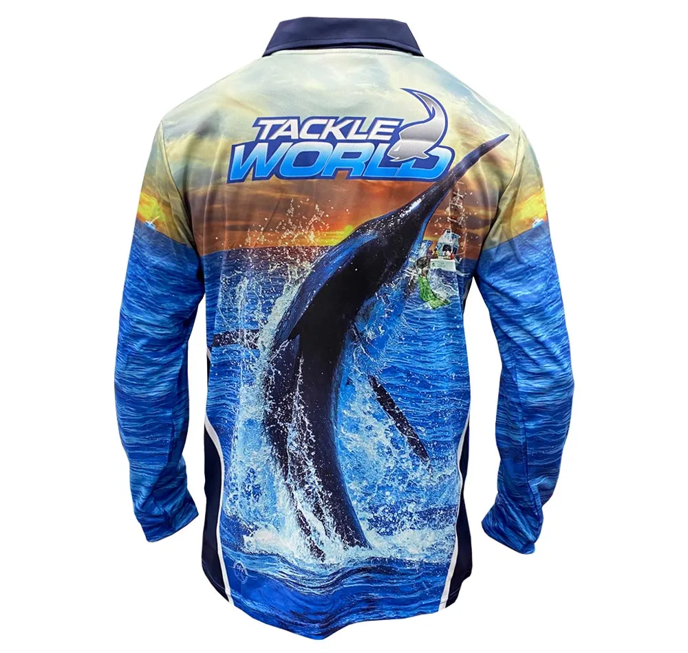 Tackle World Angler Series Marlin Kids Fishing Shirt