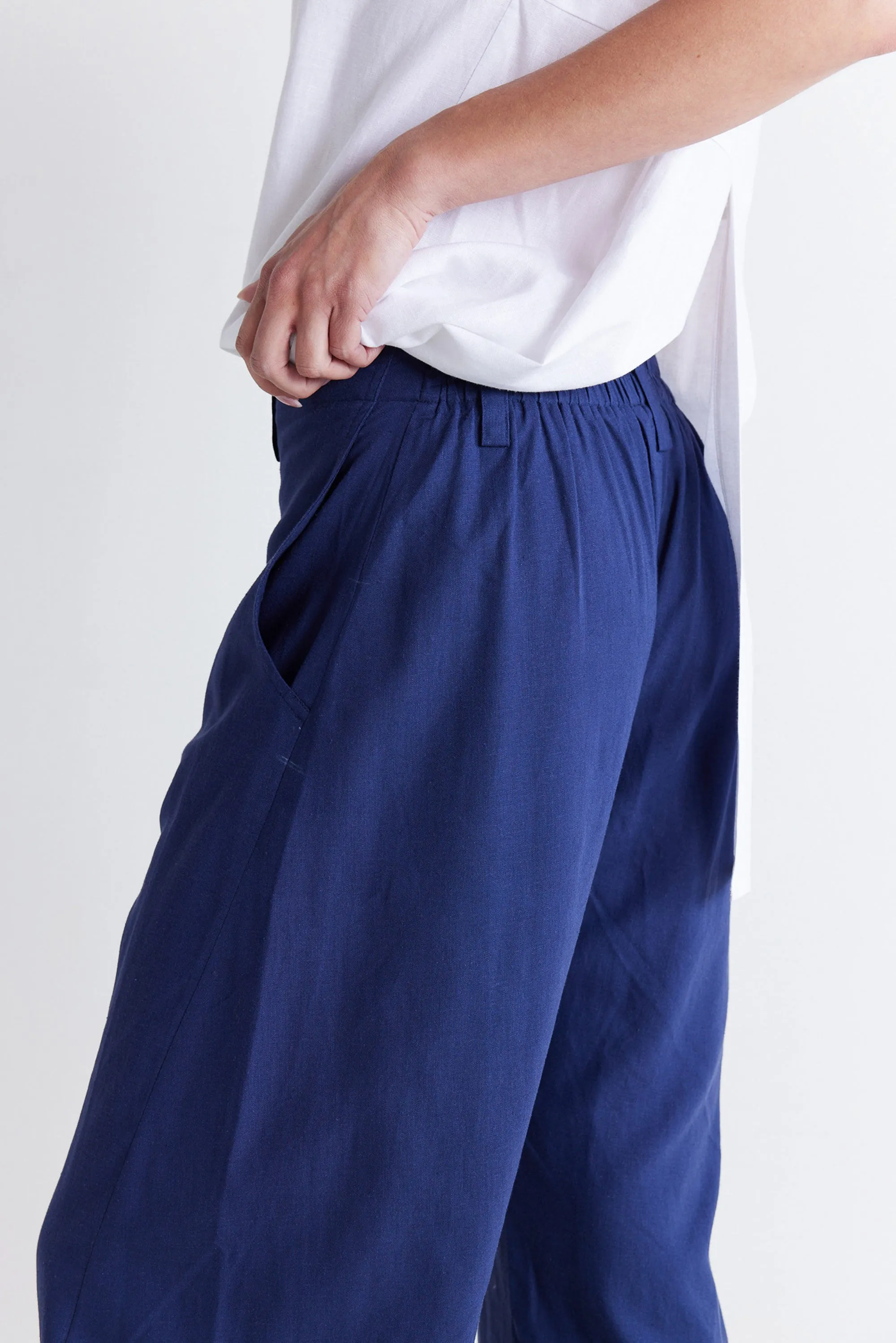 The Uptown Loose Linen Pants