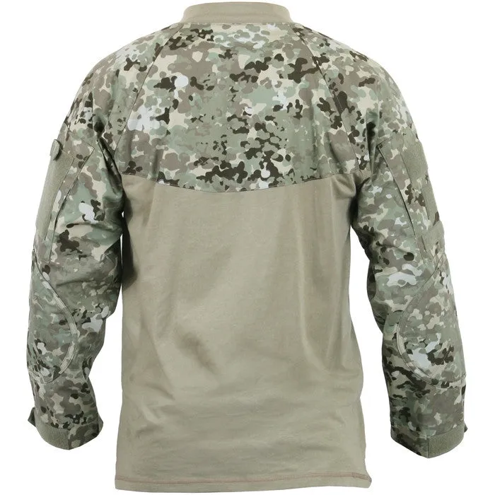 Total Terrain Camouflage - Military Tactical Lightweight Flame Resistant Combat Shirt