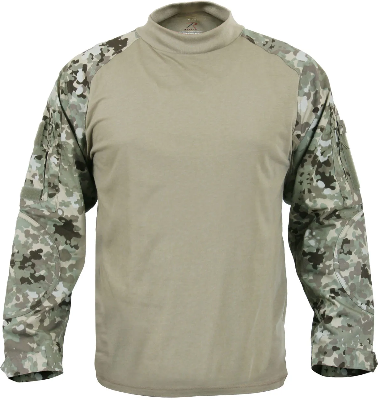 Total Terrain Camouflage - Military Tactical Lightweight Flame Resistant Combat Shirt