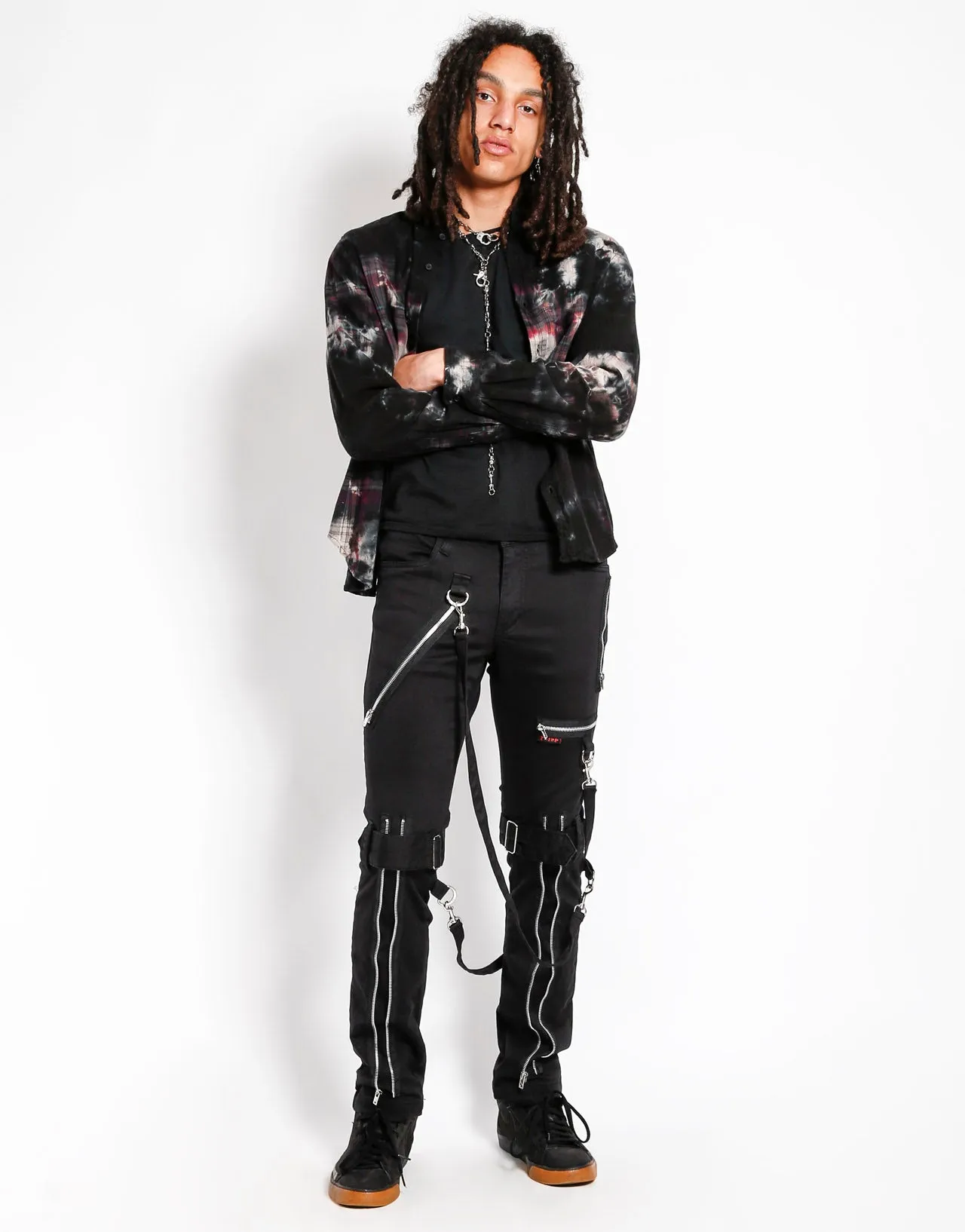 Tripp NYC Black Bondage Pants