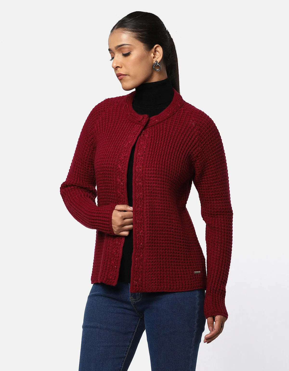 Women Knitted Fancy Cardigan