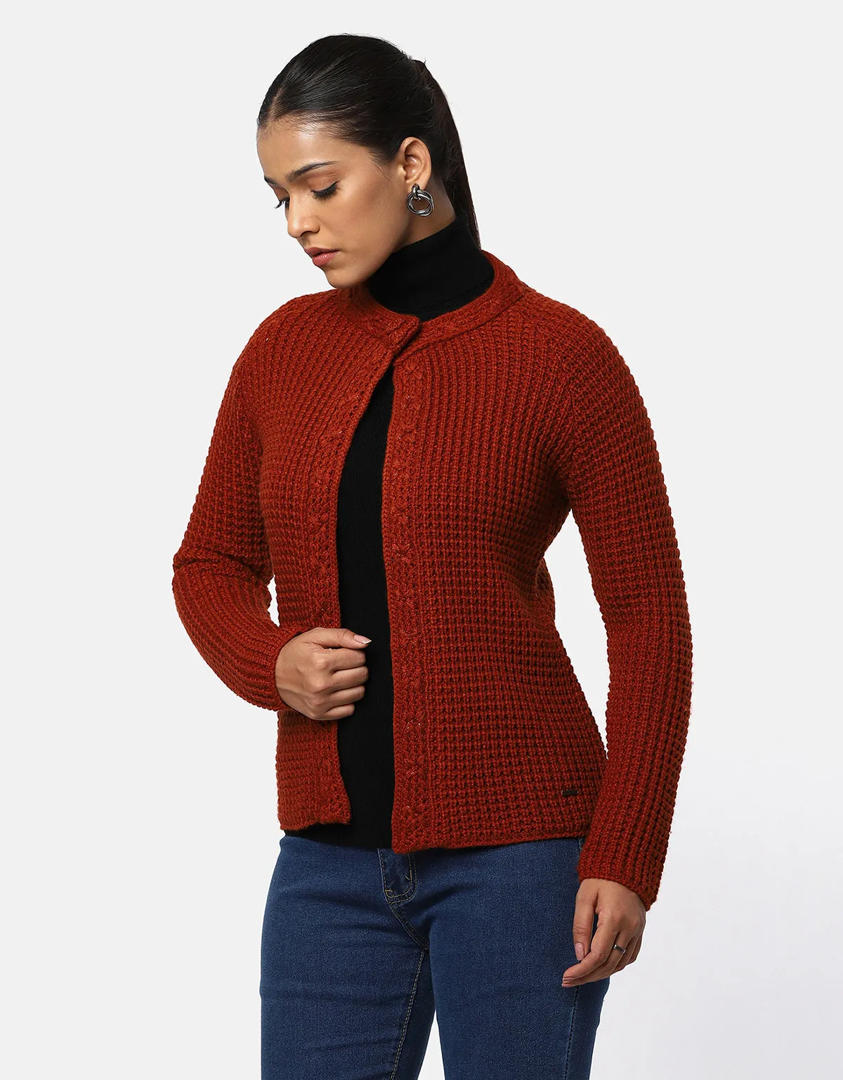 Women Knitted Fancy Cardigan