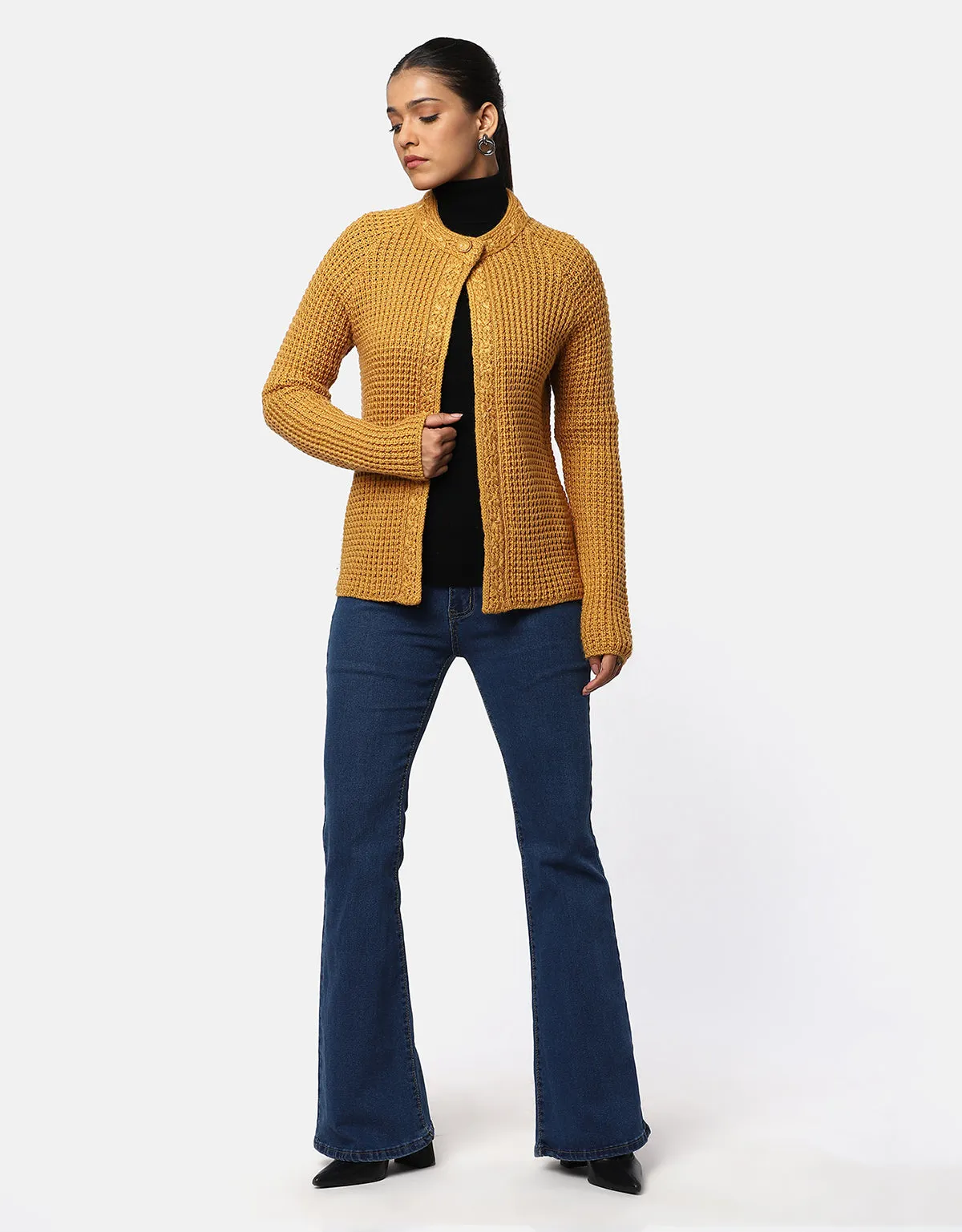 Women Knitted Fancy Cardigan