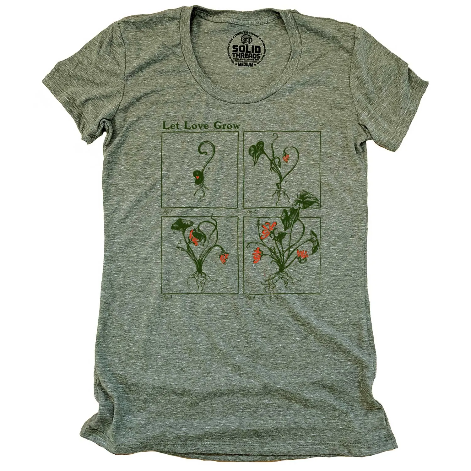 Women's Let Love Grow T-shirt